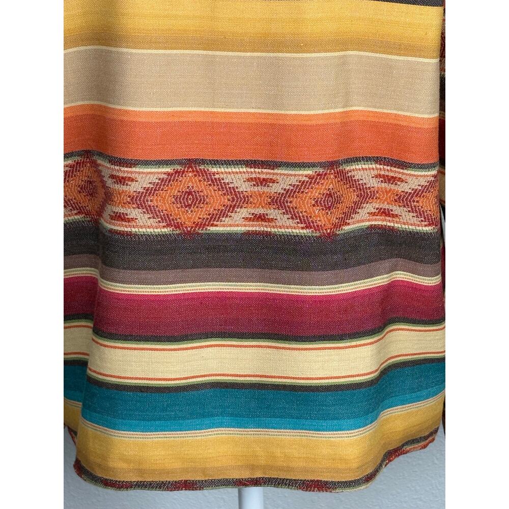 Tasha Polizzi Collection Chico Cardigan Jacket Women's Large Cotton Southwestern - Picture 7 of 9